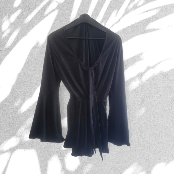 Black Romper - Picture 2 of 3